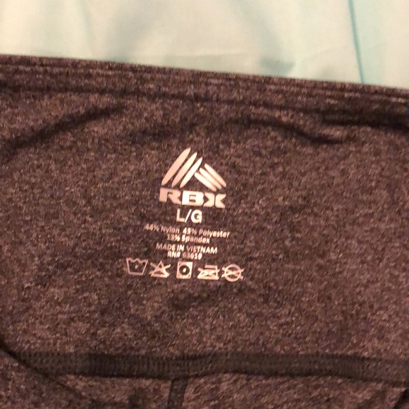 RBX Side Pocket Capri Workout Leggings. Squat Proof. Size L. - Picture 4 of 5